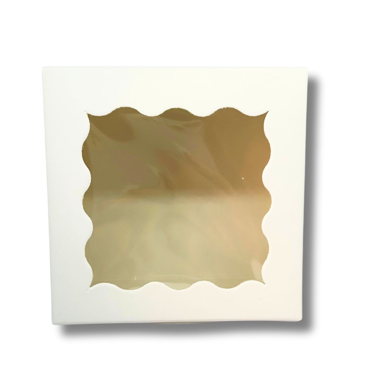 Ablakos Ajándékdoboz 10x10x6,5cm 1db