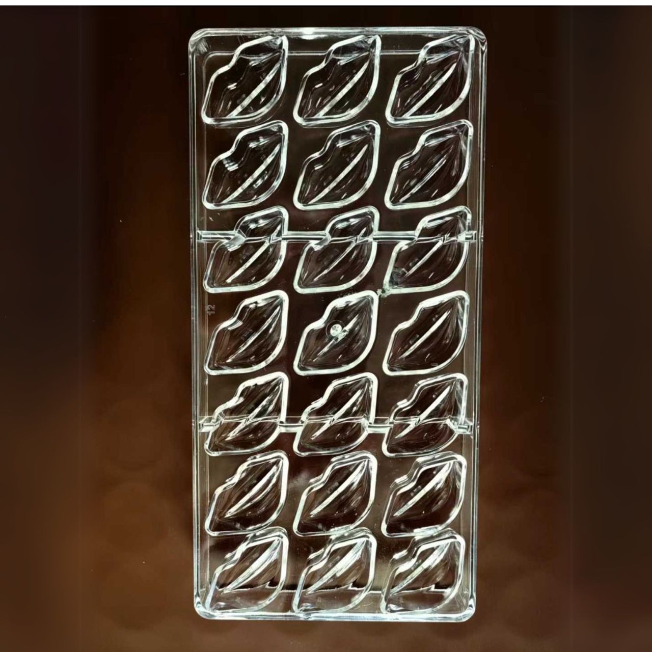 Baker Csokoládé Bonbon forma Száj mintával 1 db