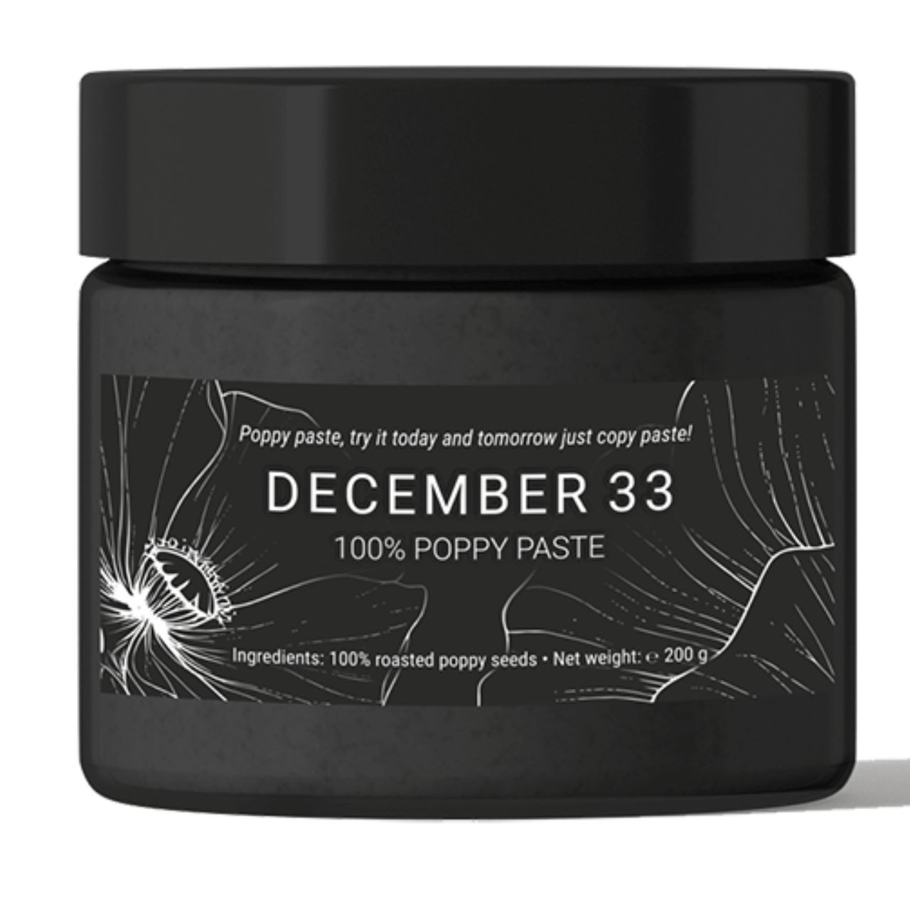 December 33 - Mákpaszta 100 %-os