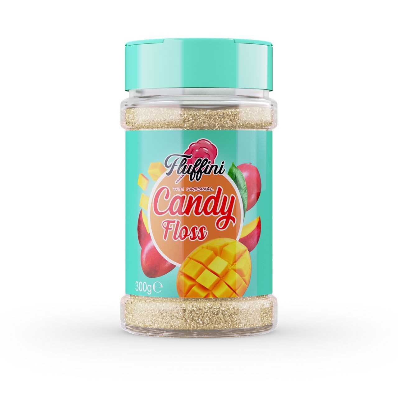 Fluffini Ízesített Vattacukor Mangó 300g
