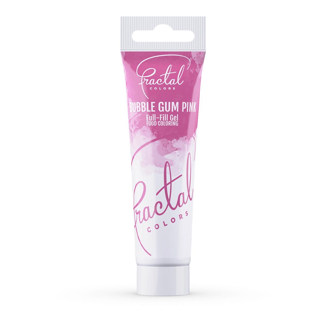 Fractal Bubble Gum Pink Ételfesték gél 30 g