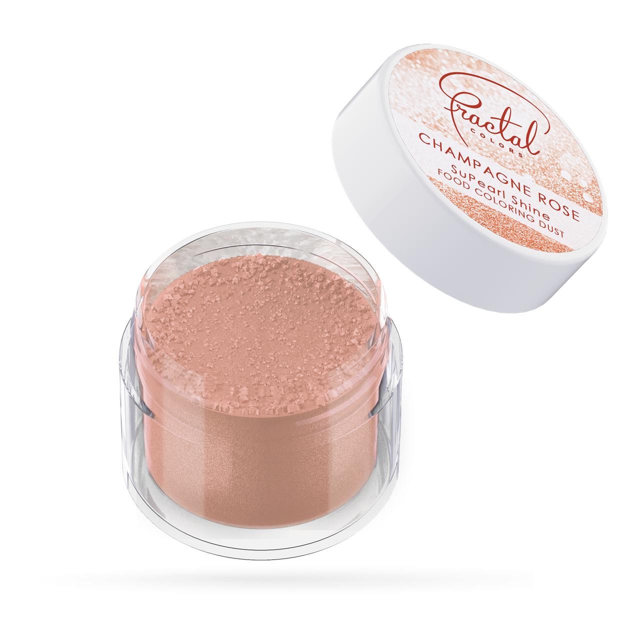 Fractal Champagne Rose Pezsgő Rózsaszín Selyempor Ételfesték 3.5 g
