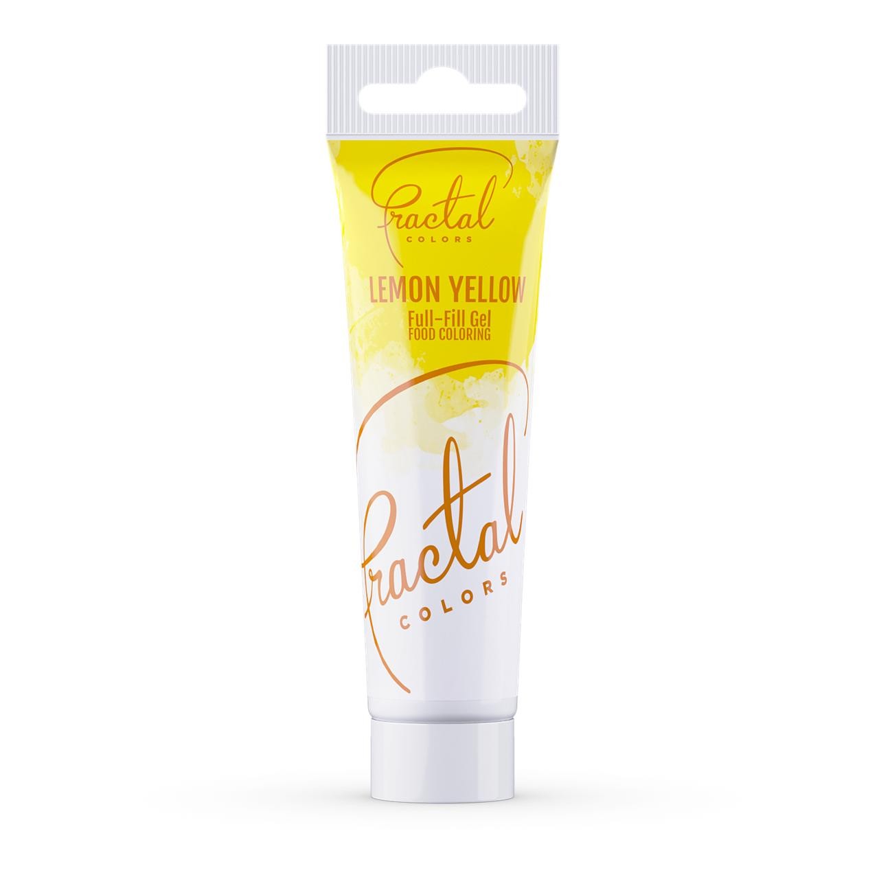 Fractal Lemon Yellow Ételfesték gél 30 g
