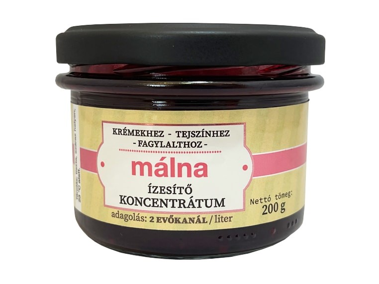 Málna ízesítő koncentrátum 200 g