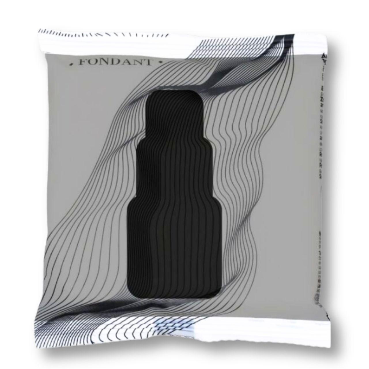 Unidec Soft Black Tortadekorációs massza Fondant 200g
