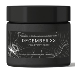 December 33 - Mákpaszta 100 %-os