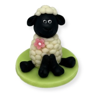 Fekete Bárány Marcipán Figura 1 db