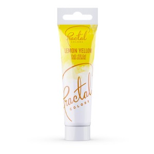 Fractal Lemon Yellow Ételfesték gél 30 g