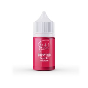 Fractal Poppy Red - Pipacs Színű Olaj Alapú Ételszínezék 30 g