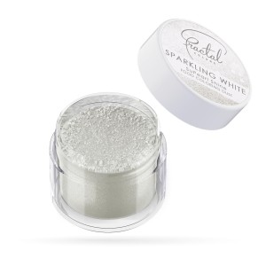 Fractal Sparkling White Szikrázó Fehér Selyempor Étel dekorációs porfesték 3.5 g