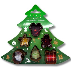 Karácsonyi kiszúró 6 részes 1db