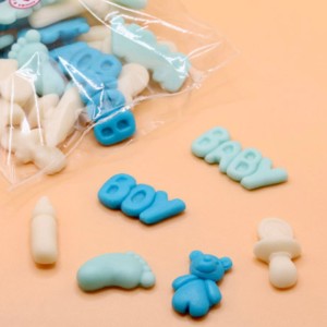 Marcipán Kisfiú Keresztelői Apróság 5db 1cs