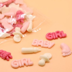 Marcipán Kislány Keresztelői Apróság 5db 1cs