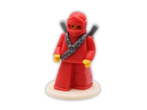 Ninjago Piros Marcipán Figura 1 db
