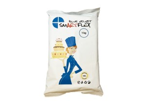 Smartflex Blue Velvet Tortadekorációs massza Kék Fondant 1 kg