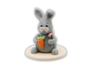 Nyuszi répával Marcipán Figura 1 db