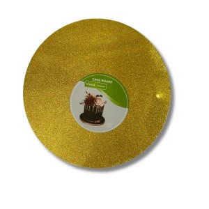 Tortadob arany csillogós 25 cm 1 db