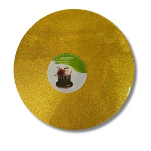 Tortadob arany csillogós 30 cm 1 db