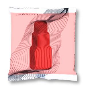 Unidec Soft Piros Tortadekorációs massza Fondant 200g